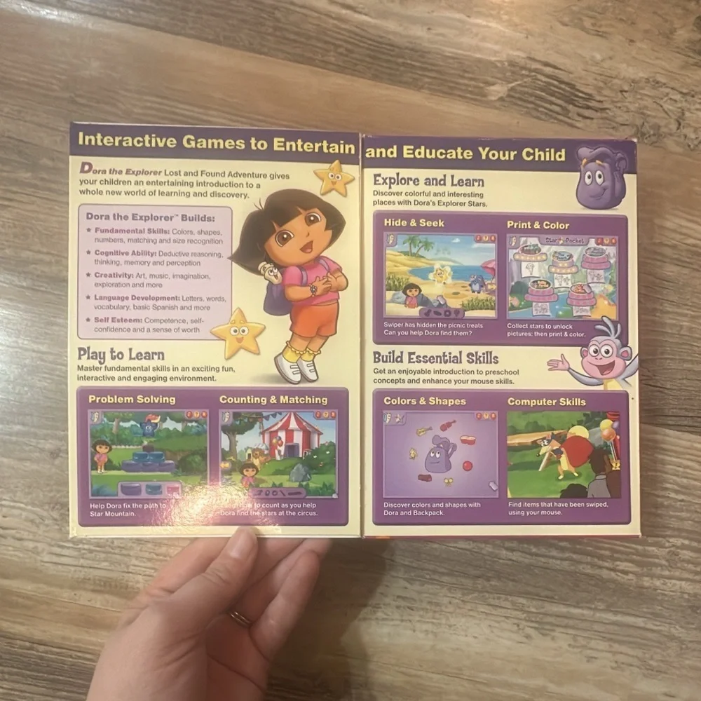 Dora the Explorer: Lost‎ and Found Adventure Preschool Game (Windows & Mac 2009)